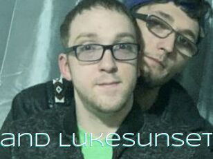 Caleb_and_LukeSunset