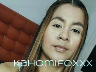 Kahomifoxxx